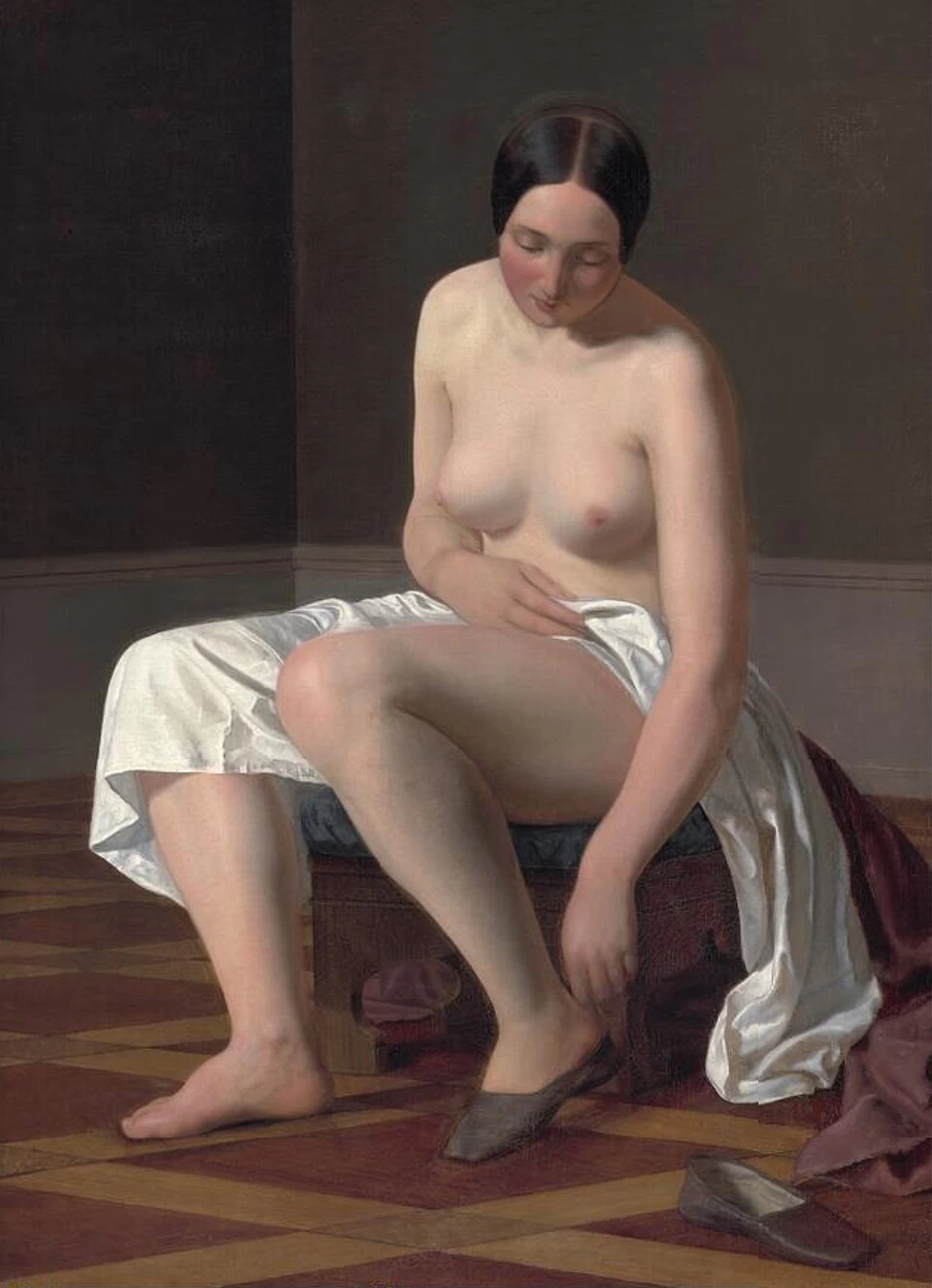 La ragazza con le pantofole (1843)